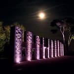 Night wall lighting pictures
